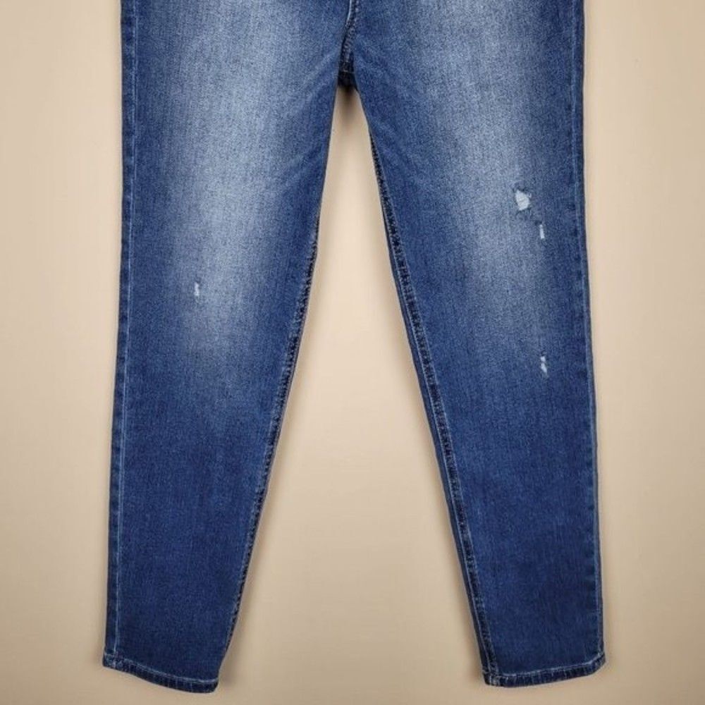 KUT From The Kloth Naomi Ankle Girlfriend Straight Leg Jeans Blue Size 00 - Picture 5 of 13